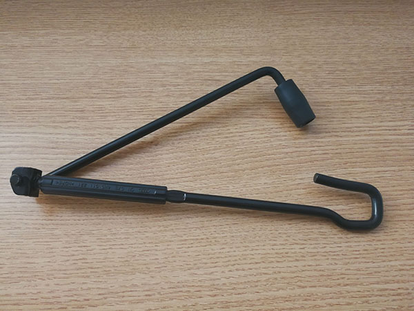 汽車(chē)千斤頂手搖桿一次成型，選貝朗線材折彎?rùn)C(jī)