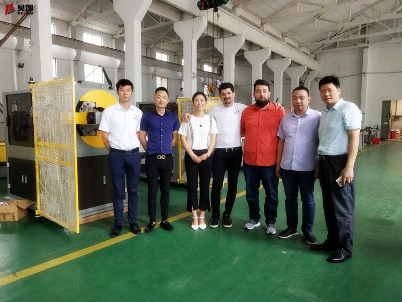 聽說，貝朗數(shù)控彎線機廠家來了外國客戶參觀？
