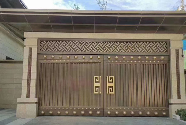 沈陽別墅銅門廠家有哪些別墅銅門保養方法